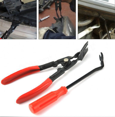 1 Pcs Door Card Panel Trim Clip Removal Pliers Upholstery Remover Pry Bar Tool