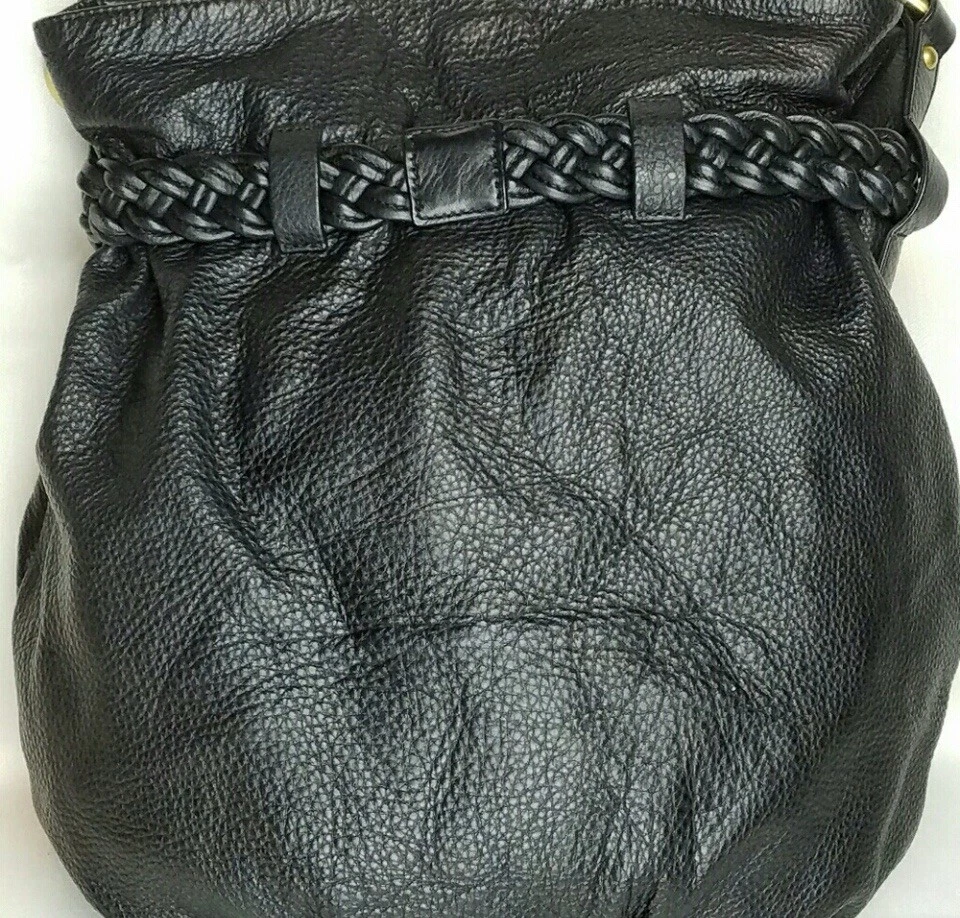 Bolso hobo de cuero Aqua Madonna Foto 3 de 4