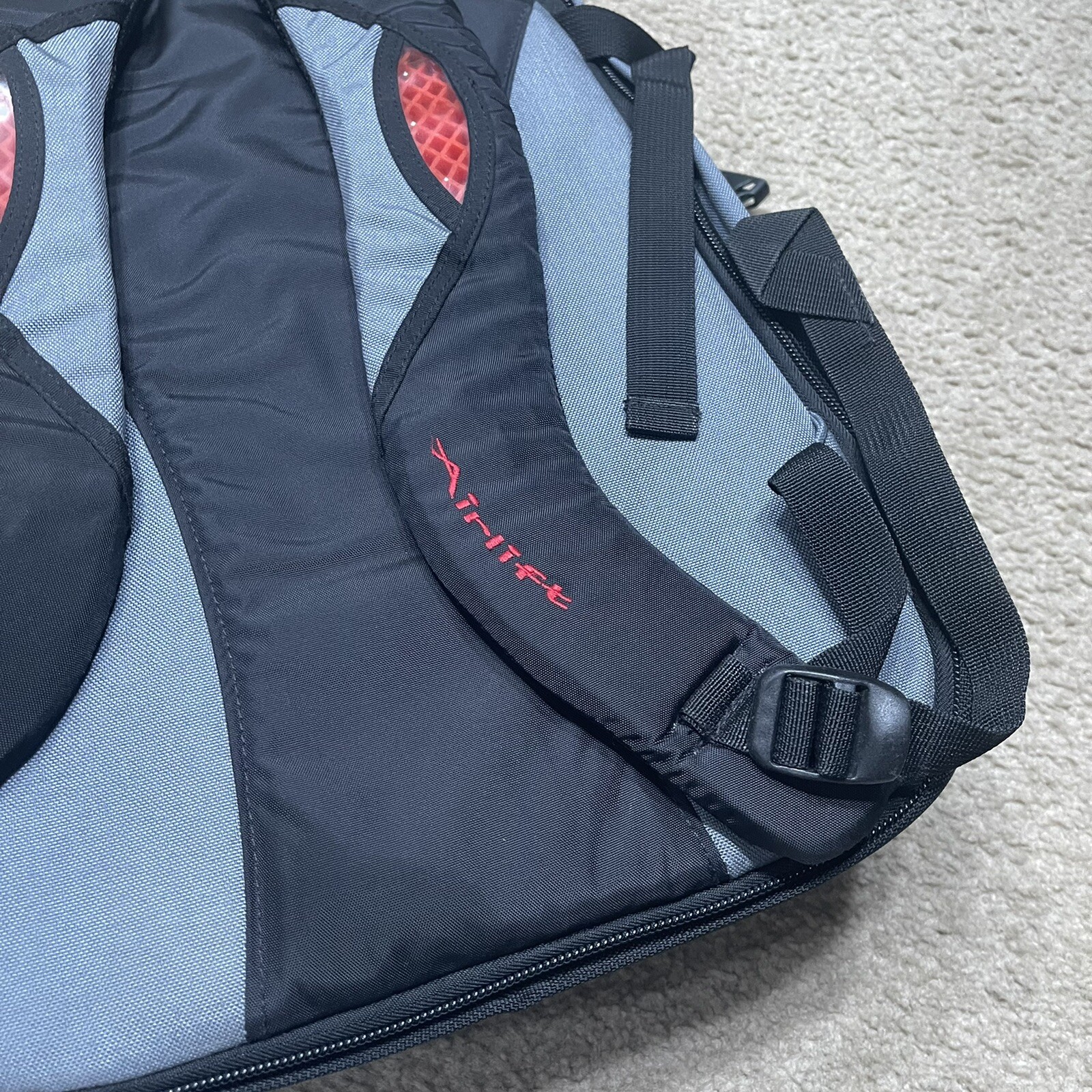 JanSport Heavy Duty Bottom Grey Backpack Book Bag Stu… Gem