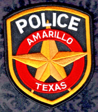 Amarillo Texas Police Shoulder Patch Amarillo Texas Police Shoulder Patch