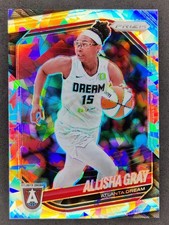 2025 Panini WNBA Prizm ALLISHA GRAY Silver Ice Prizm #16 Atlanta Dream