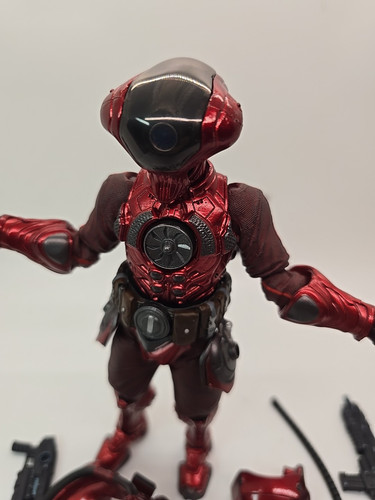 Cosmic Legions T.U.5.C.C. Piloto Zaxxius Rojo Legiones Míticas Cuatro Jinetes Alienígenas - Imagen 8 de 8