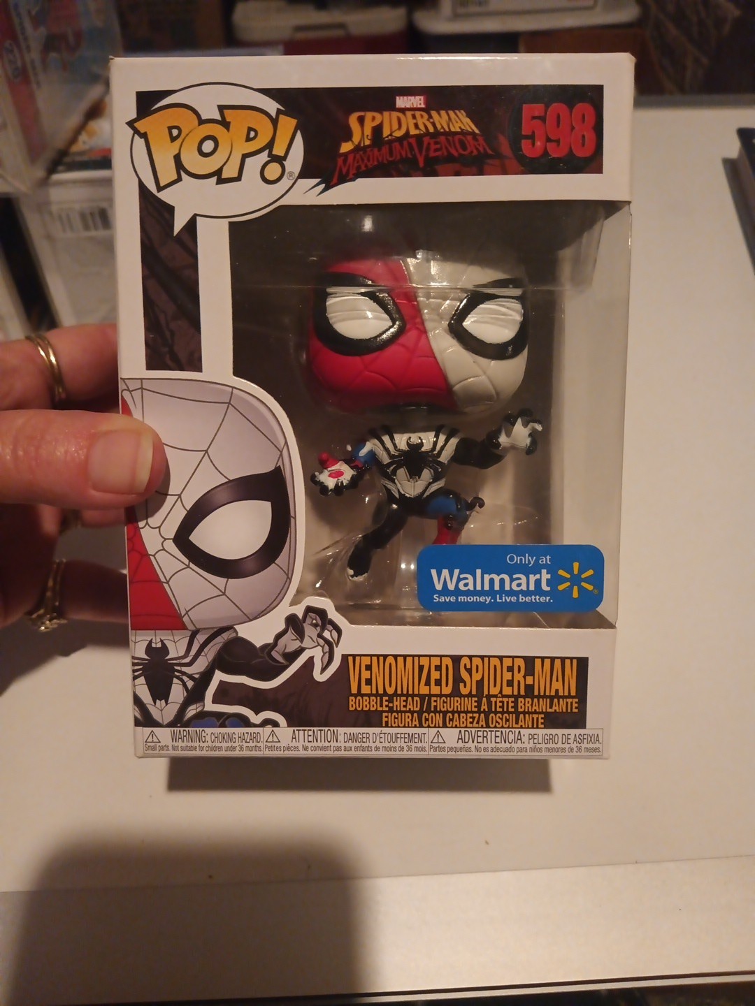 Funko Pop! Vinyl: Marvel - Venomized Spider-Man - Walmart (E
