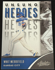 Whit Merrifield 2021 Panini Absolute Baseball Unsung Heroes #UH-8 Kansas City