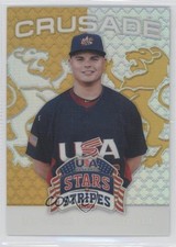 2015 Panini Stars and Stripes Crusade Gold 21/25 Nick Travieso #79 1s8