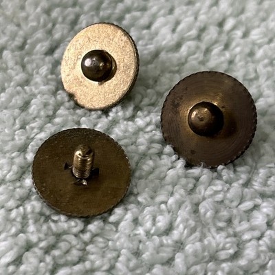 400 Day/Anniversary Clock Leveling Feet Old Parts 3/4 