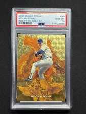 2024 Panini Black Friday Insert 99 Nolan Ryan #NR Gold 1/1