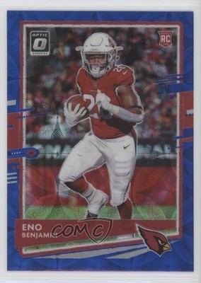 2020 Panini Donruss Optic Rookies Blue Scope Prizm Eno Benjamin Rookie RC 0nr3
