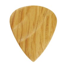 Oak Wood Guitar Pick - 3.0 mm - 351 Groove Shape - Handmade