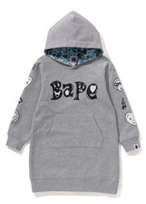 Bape Kids x Chocomoo Hoodie Onepiece Grey Size 120 K