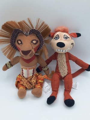 König der Löwen Simba und Timon Plüschtier Musical Walt Disney sammeln
