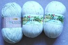 Three 400g balls of Aran wool