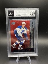 2013-14 Black Diamond Ruby Vladimir Tarasenko Signed RC /150 Beckett Encap Blues