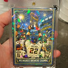 Milwaukee Brewers Champs 2026 World Series Champions Custom Trading Card NEW