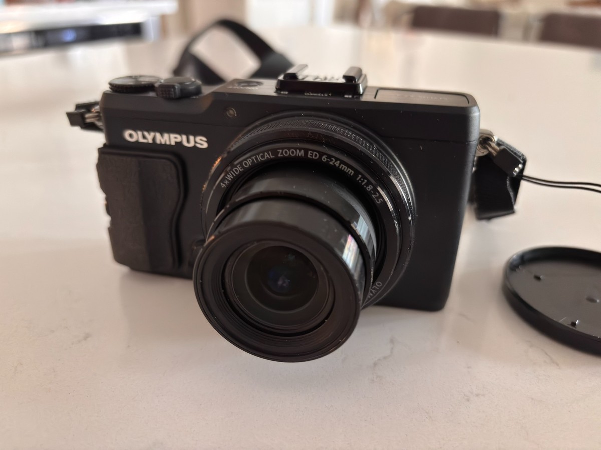 OLYMPUS STYLUS XZ-2 【ジャンク】＋FlashAir64GB Olympus Stylus XZ-2 12.0MP Digital Camera - Black for sale