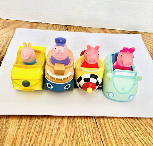 Lotto Veicoli Peppa Pig (4) 2 Vintage Molti Marchi Leggi Jazwares - Foto 1 di 12
