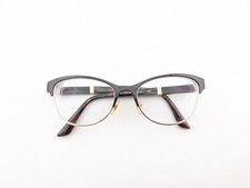Versace Eyeglasses Frames Only, MOD. 1233-Q 1344, 53-17-140, Brown, Italy
