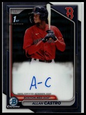 2024 Bowman #CPA-ACA Allan Castro Chrome Prospect Autographs