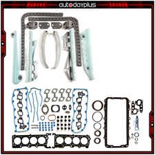 Full Gasket Set Timing Chain Kit For 99-00 Ford Mustang 4.6L V8 SOHC VIN "X"