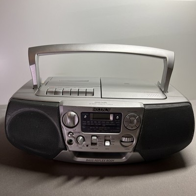 BOOMBOX Sony CFD-V31L CD Radio Cassette Player Aus Der 1990er Vintage Retro