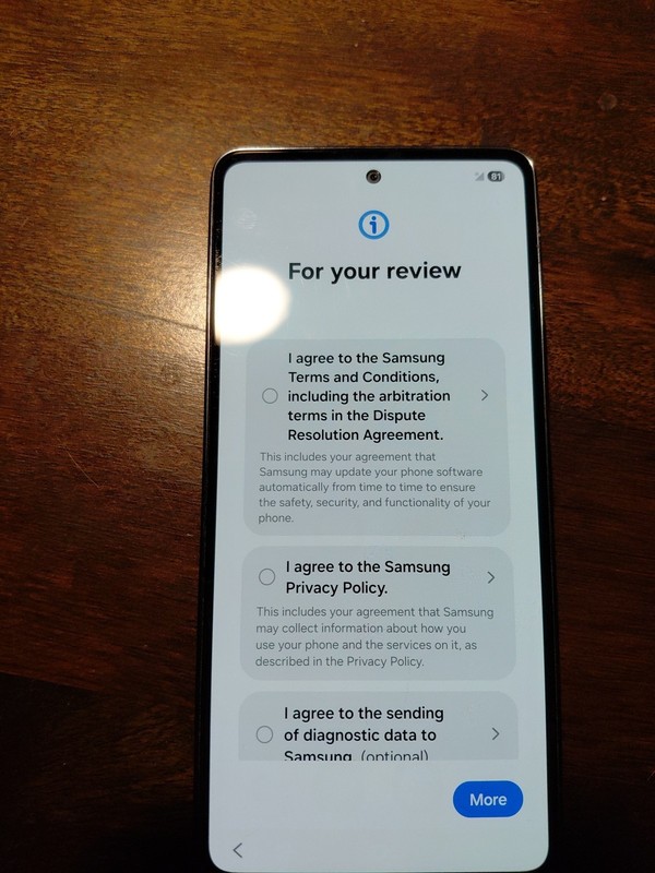Samsung Galaxy A53 5G - 128 GB - Awesome Black (Straight Talk) No SIM CARD 