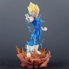 Action Figure Majin Vegeta Super Sayan Dragon Ball Z 32cm Statua Da Collezione