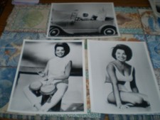 Annette Funicello-3-8x10 B/W Photos from Beach Party