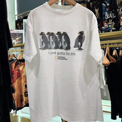 2001 I Just Gotta Be Me Rockhopper Nat Geo Promo T-Shirt White XXL