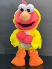 Sesame Street Chicken Dance Elmo Animated Singing Chick Easter Just Play 2024
