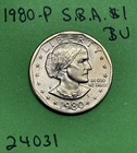 1980-P Susan B Anthony Dollar — photo from another recent sale