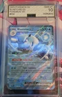 Pokémon Blastoise ex AGS 10 Scarlet & Violet 151 009/165 Full Art Holo Graded