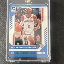 Panini Donruss Franchise Features Shai Gilgeous-Alexander Thunder #27 2024-25