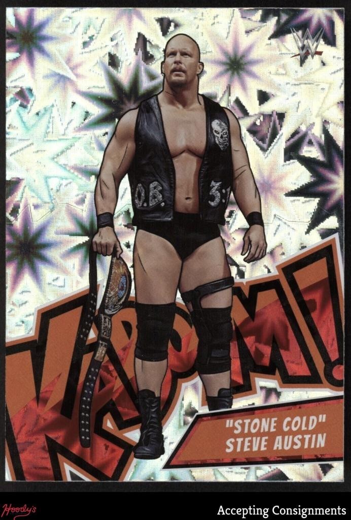 2023 Revolution WWE Kaboom! #22 "Stone Cold" Steve Austin SP
