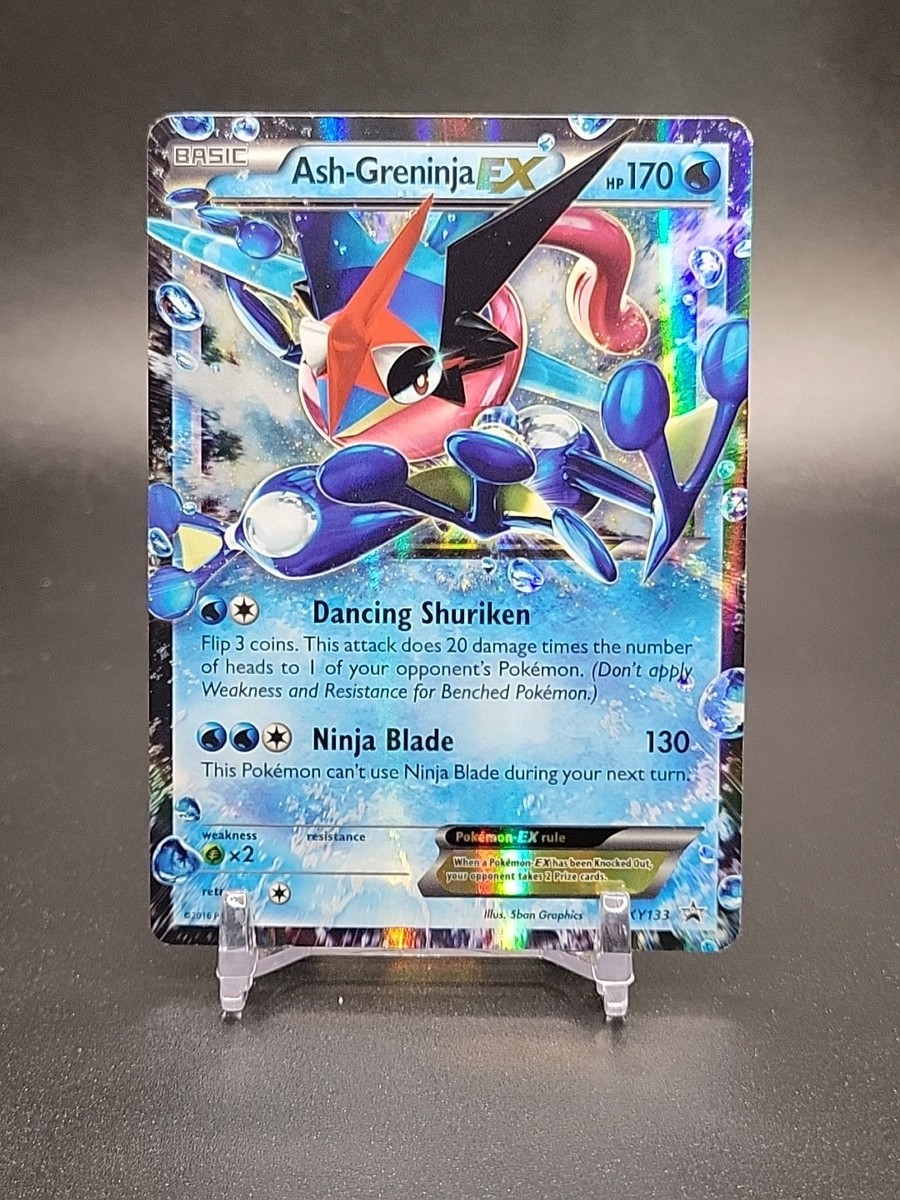 齊*3様 ミライグリッシュ Ash-Greninja EX Pokemon XY Promo XY133 Holofoil MP/LP | eBay