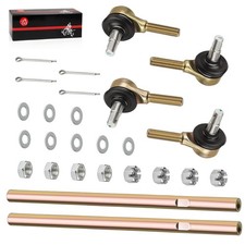 Left & Right Tie Rod w/ Ends Kit for Yamaha Wolverine 350 4x4 YFM350F 1995-2005