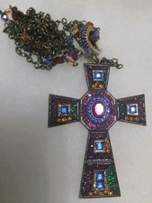 Necklace Pendant Cross New Colorful