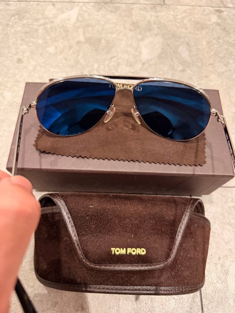 TOM FORD Marko TF144 18V Eyeglasses Blue Frame image 5