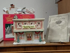 A Wonderful Holiday It's A Wonderful Life Gower Drugstore 1993 Orig Box COA 