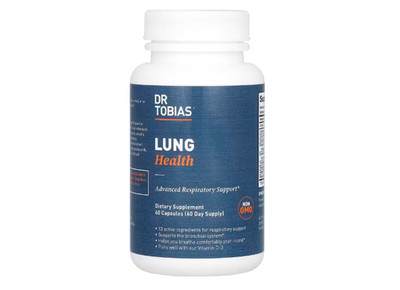Dr. Tobias, Lungengesundheit, 60 Kapseln - DE Versand via DHL