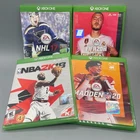 Xbox One Sports Games Lot Madden 20 NBA 2K18 FIFA 20 NHL 17 Tested