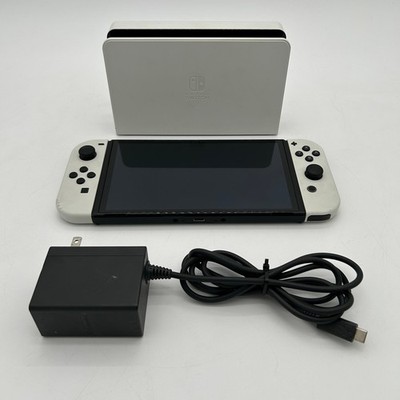 Nintendo Switch OLED Handheld Console HEG-001 Includes Dock Charger Console