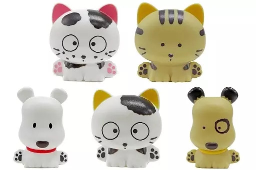 Tama & Friends Soft Vinyl Mascot Mini Figure Set of 5 Collectible