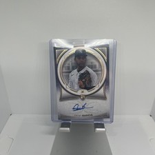 2021 Topps Definitive Collection - Definitive Rookie Autographs Deivi Garcia /50