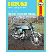 Suzuki A50/A50P/AS50 L/M 1969-1975 UK Motorrad Workshop Manual Haynes