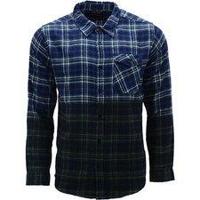Mens Flannel Check Shirts Cotton Long Sleeve Soft Lumberjack Casual Work Shirt