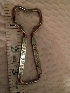 Vtg Bohemian Royal Amber G. Wiedemann Brewing Co. Bottle Opener Newport Ky  