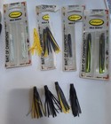 12 ARBOGAST ORIGINAL LURE SKIRTS SMALL & LARGE NOS VIDEO NICE — photo 1