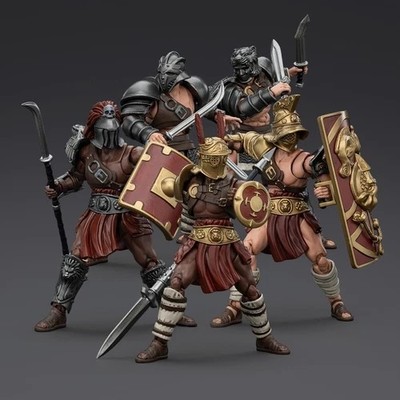JOYTOY Strife 1/18 Action Figure 5Pcs Roman Gladiator Murmillo +Griffon +Scissor