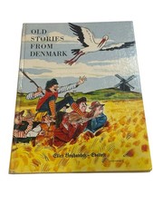 Old Stories From Denmark Illustrated Vintage Children Folk Tales Scandinavian