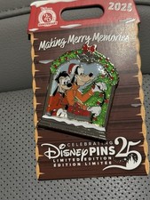 2025 DISNEY MAKING MERRY MEMORIES PIN GOOFY MAX LE